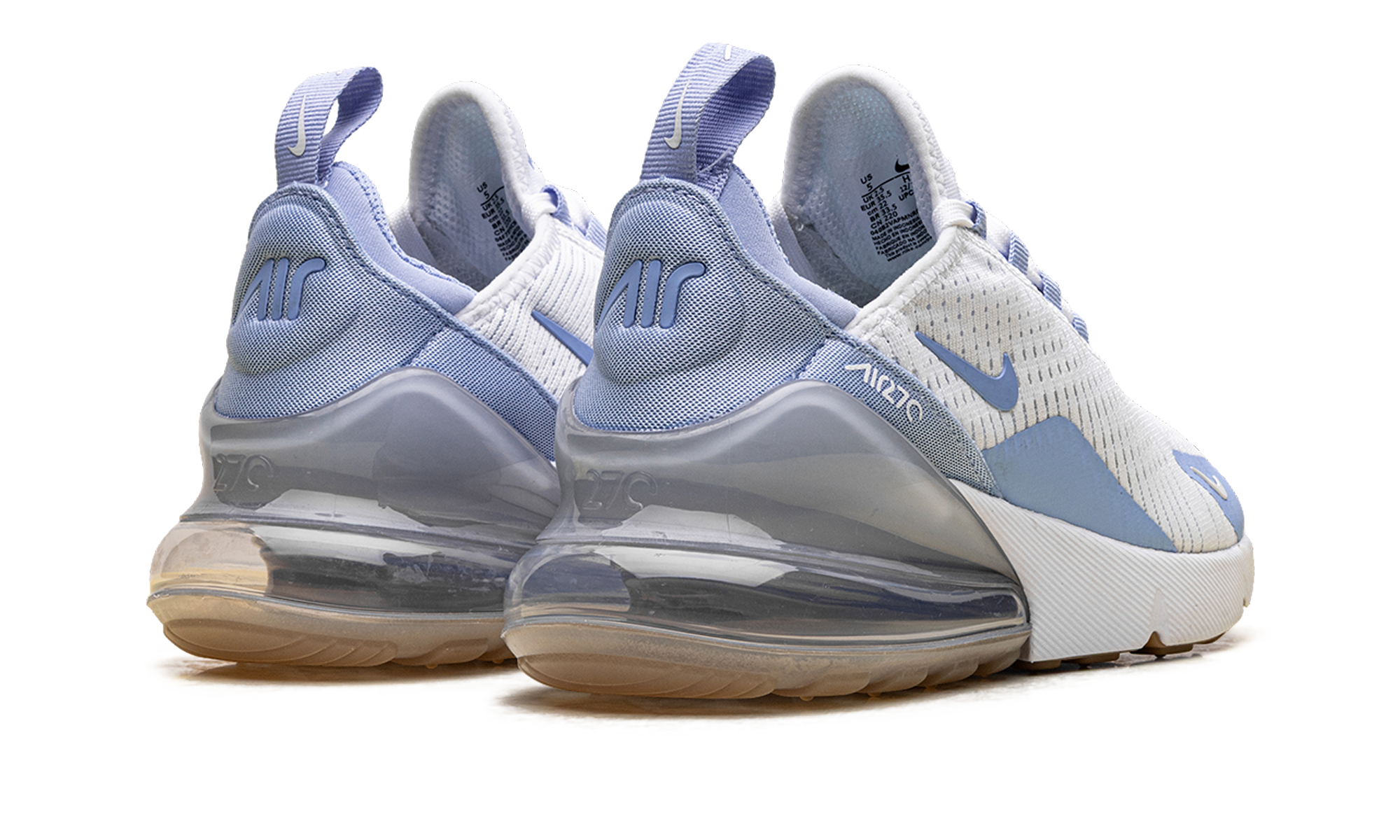 Air Max 270 WMNS "White Blue Tint Gum Light Brown Aluminum" HJ3222 103