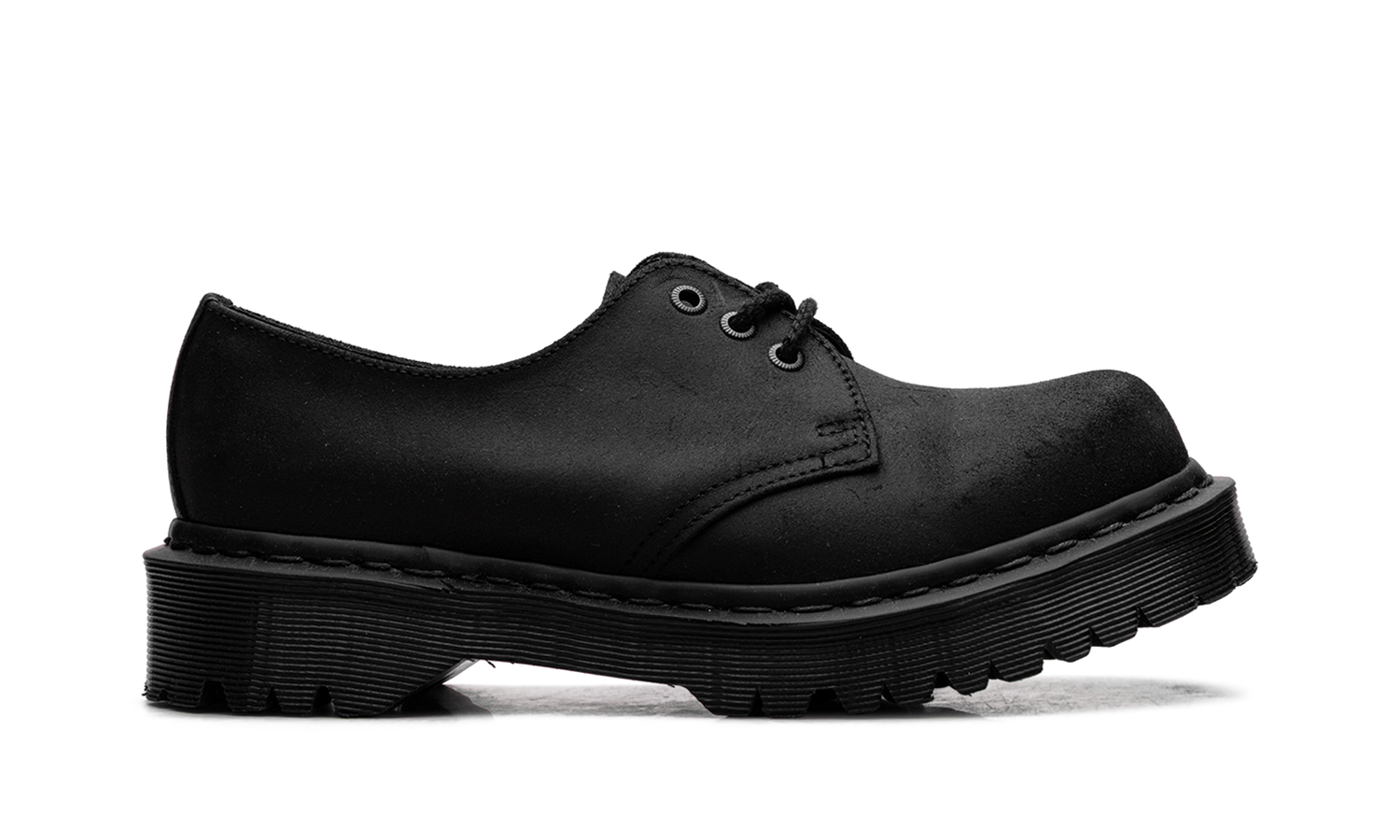 1461 Wax Commander Derbys "Black" 40615001