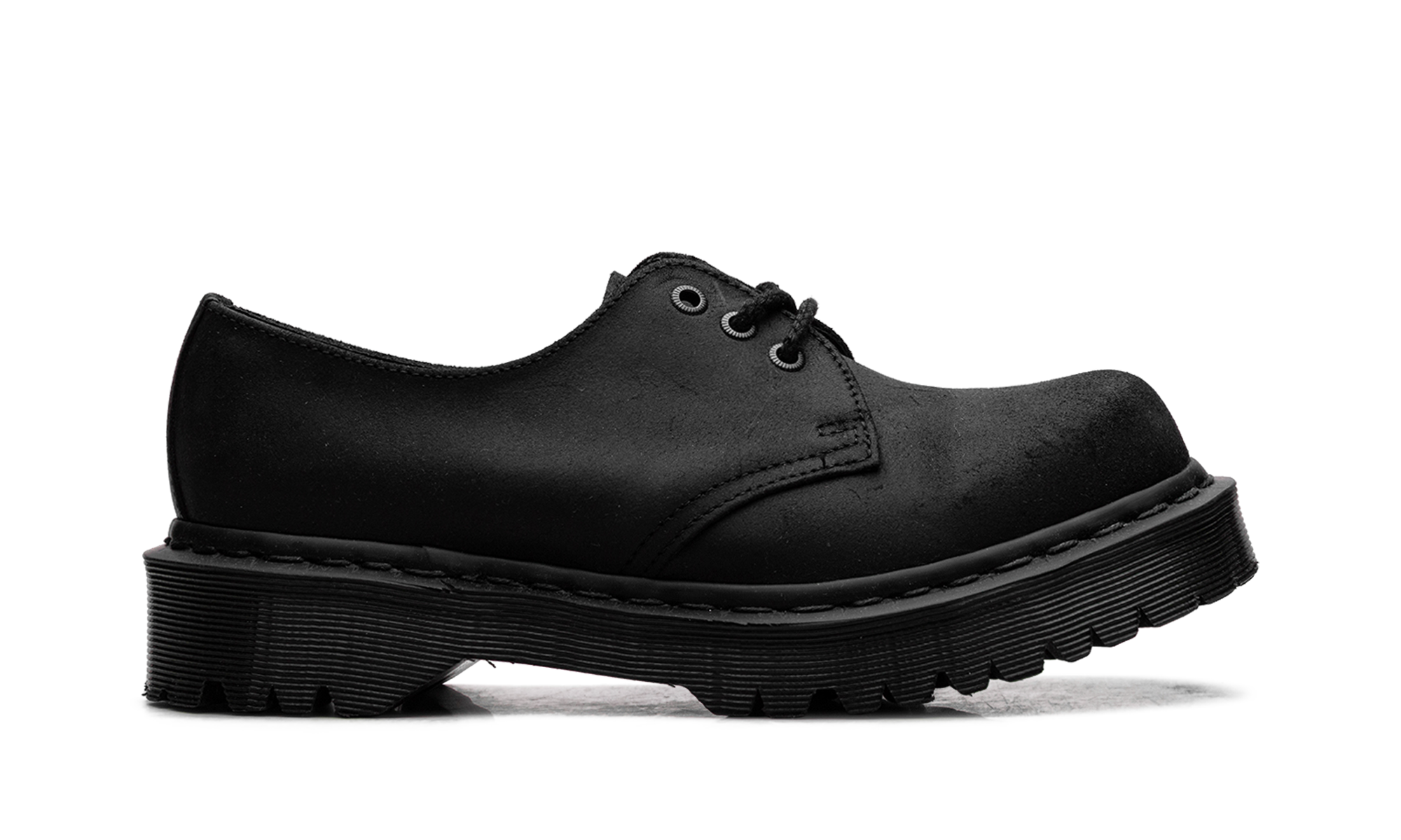 1461 Wax Commander Derbys "Black" 40615001