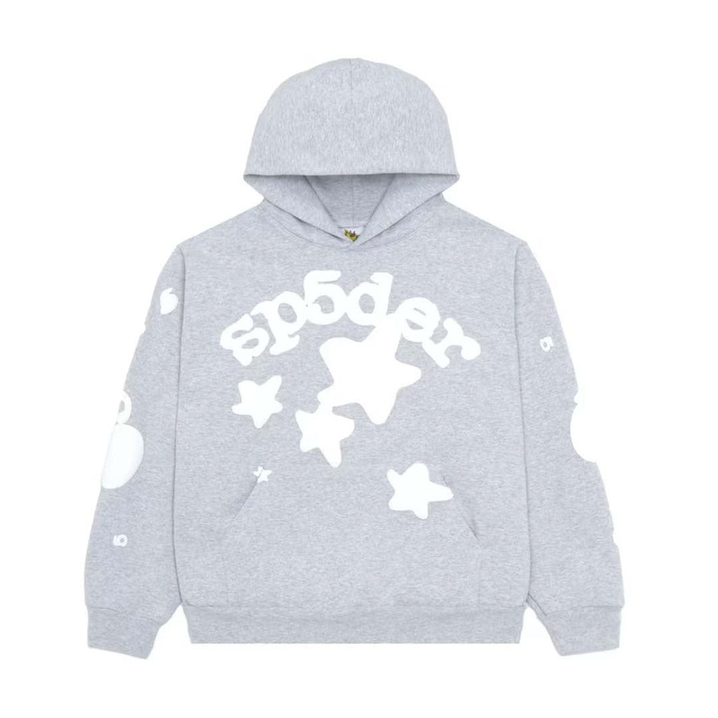 Sp5der Beluga Hoodie Heather Grey