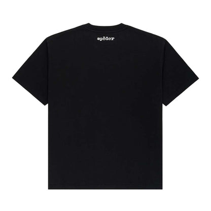 Sp5der Diffused Collegiate Tee Black