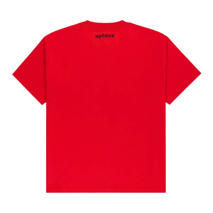 Sp5der Diffused Collegiate Tee Red