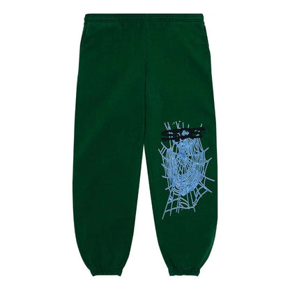 Sp5der Hunter Green Sweatpants