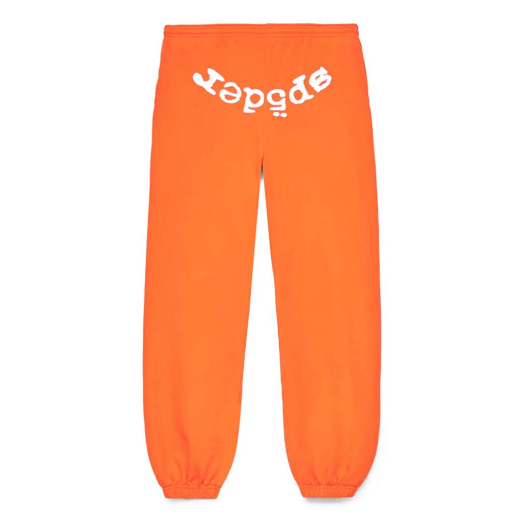 Sp5der Legacy Orange Sweatpants