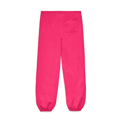 Sp5der Legacy Sweatpants Pink Black