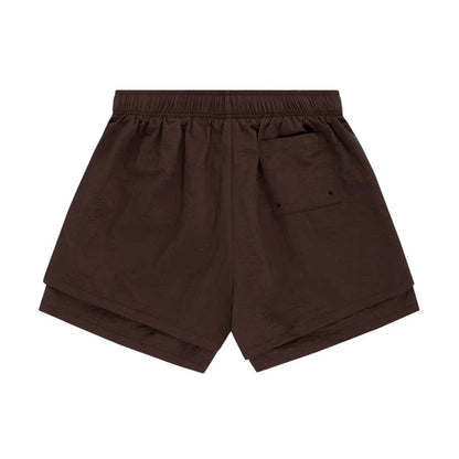 Sp5der OG Web Double Layer Short Brown/Orange