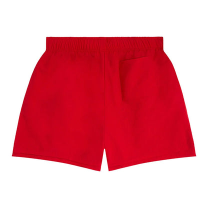Sp5der OG Web Double Layer Short Red