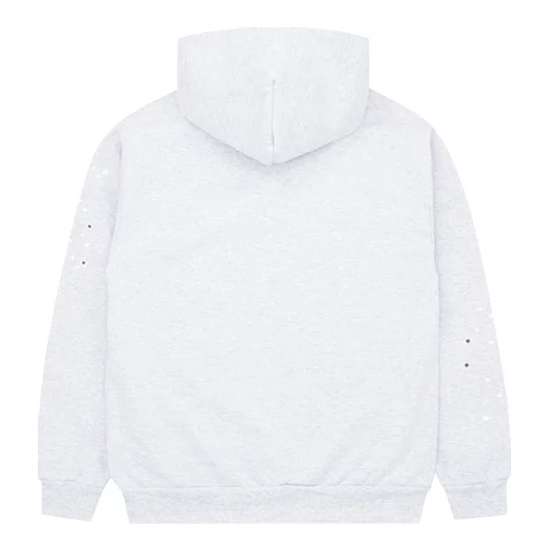 Sp5der OG Web Heather Grey Hoodie