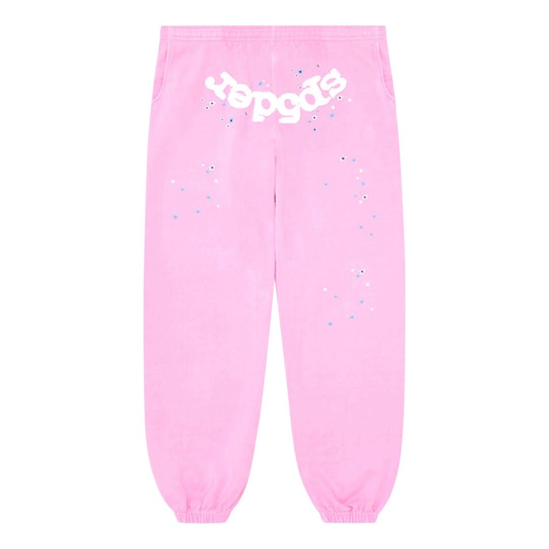 Sp5der OG Web Pink Sweatpants &