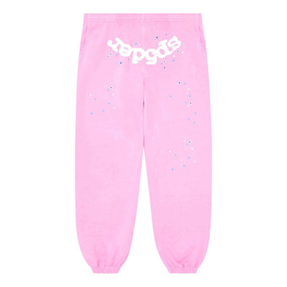 Sp5der OG Web Pink Sweatpants &