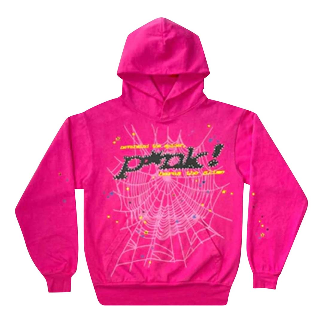 Sp5der P*nk Hoodie &