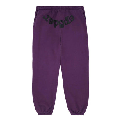 Sp5der Purple Sweatpants