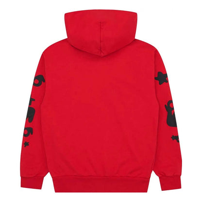 Sp5der Red Beluga Hoodie