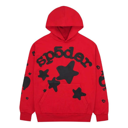 Sp5der Red Beluga Hoodie