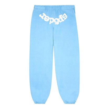 Sp5der Sky Blue Sweatpants