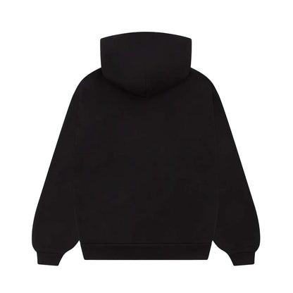 Sp5der Wait Hoodie Black