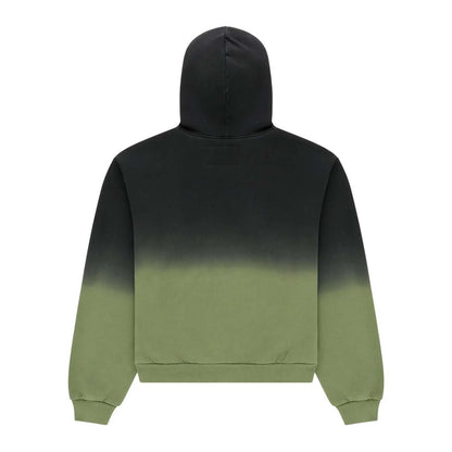 Sp5der Web Ombre Hoodie Black Green