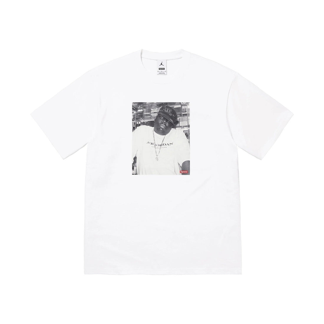 Supreme Jordan Biggie S/S Top White