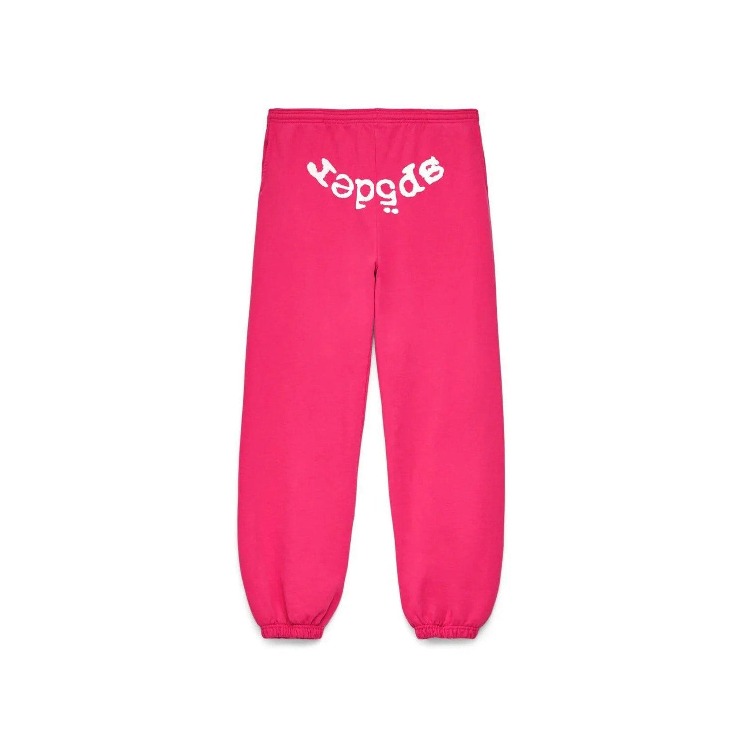 Sp5der Legacy Sweatpant Pink/White