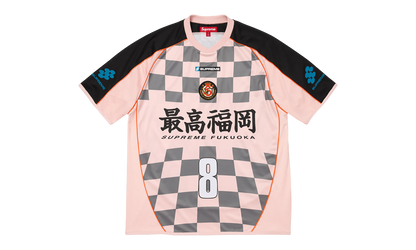 Checkerboard Soccer Jersey "SS26 - Light Pink" SU27981