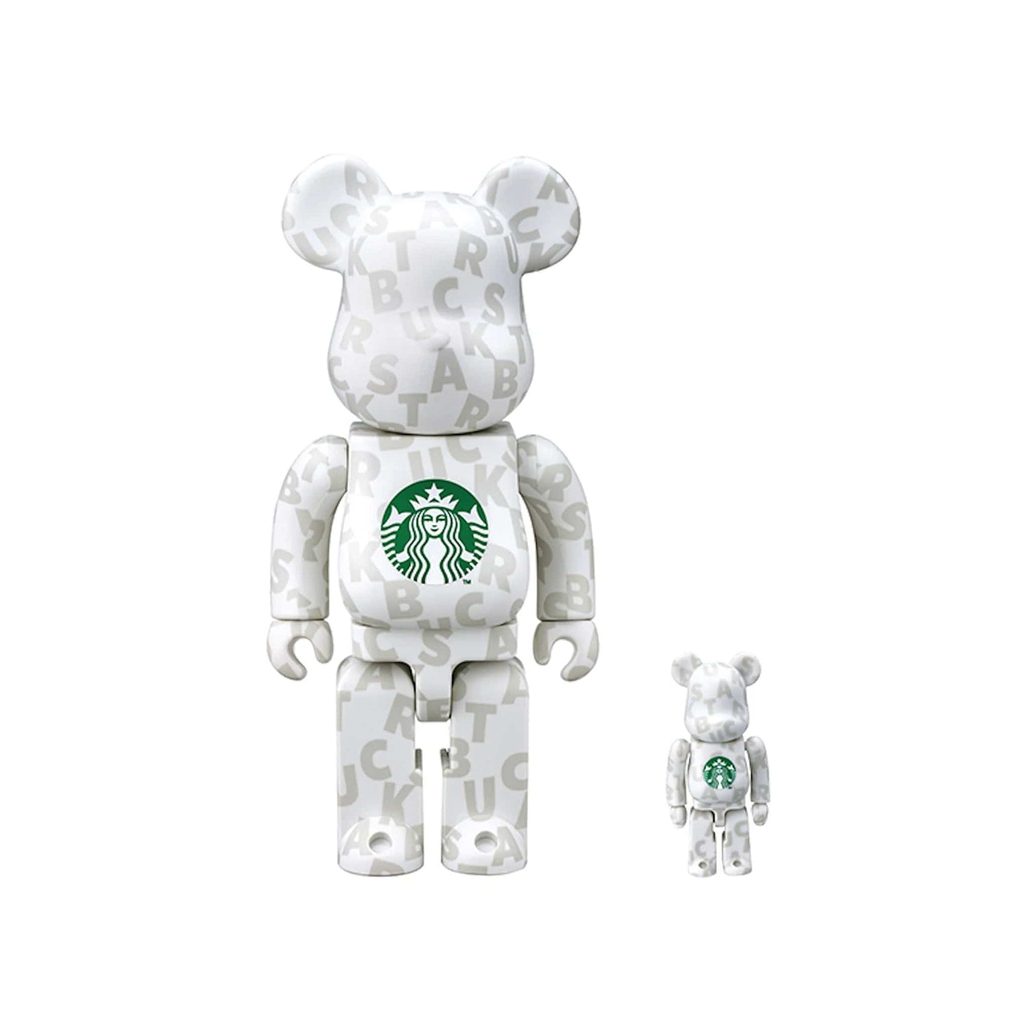 Bearbrick Starbucks 100% &amp; 400% Set