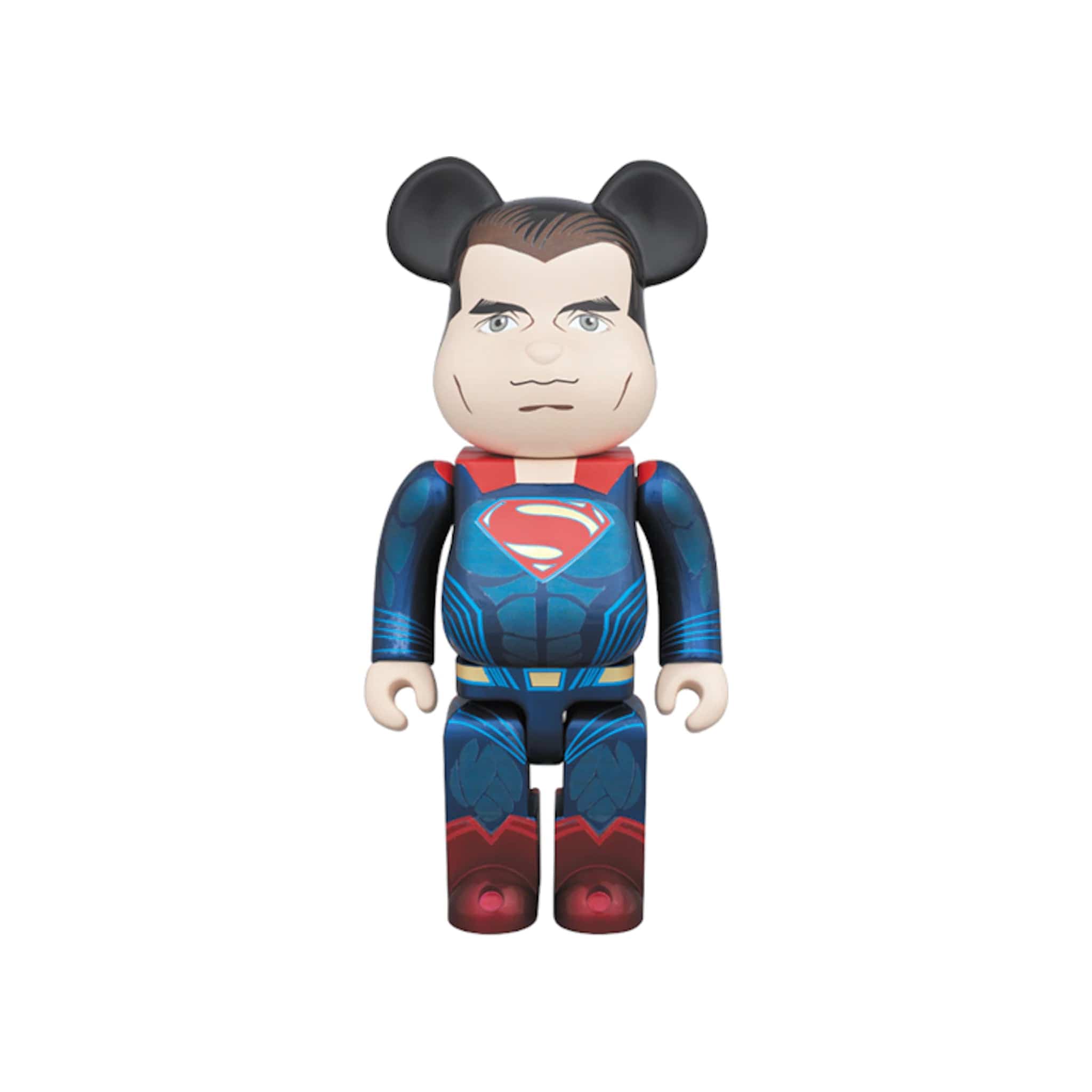 Bearbrick Superman 400% Navy/Red