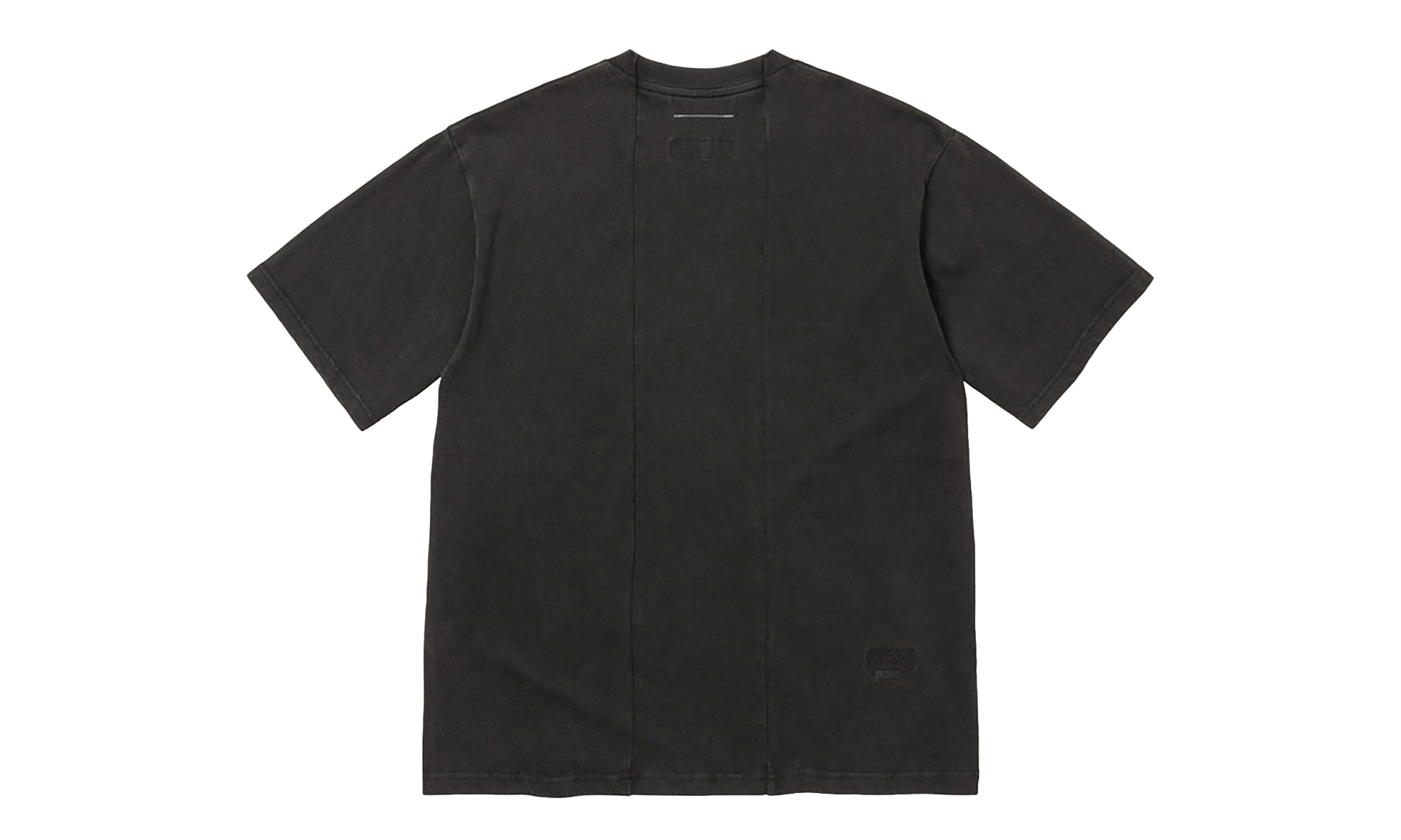 MM6 Maison Margiela Split S/S Top "SS26 - Black" SU27178
