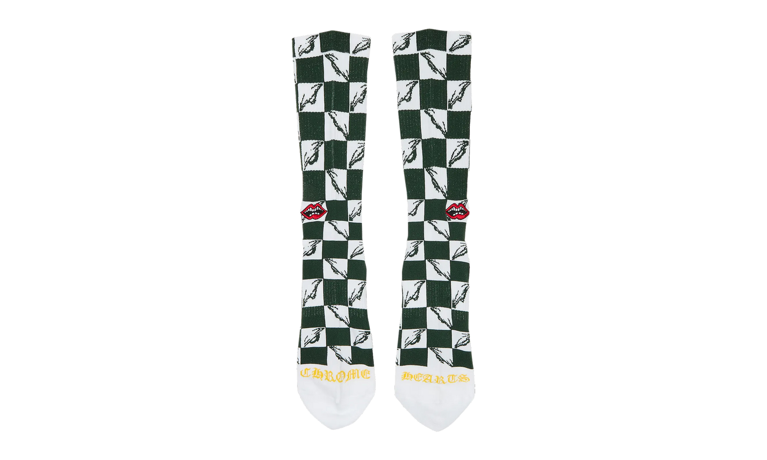 Matty Boy 99 Eyes Socks "Green / White" CHRM0717