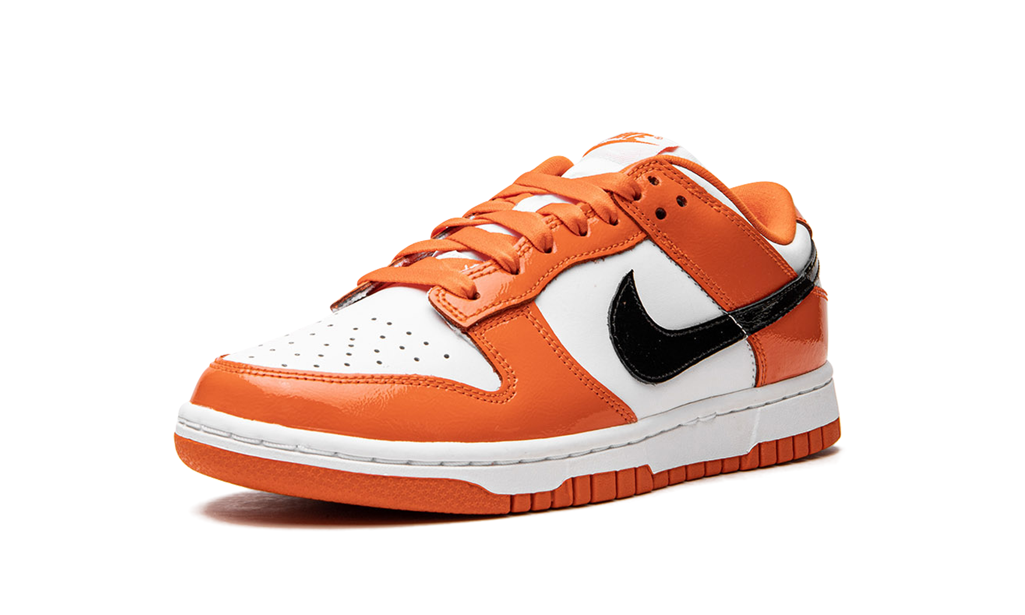 DUNK LO MNS WMNS "Orange / Black Patent Leather" DJ9955 800