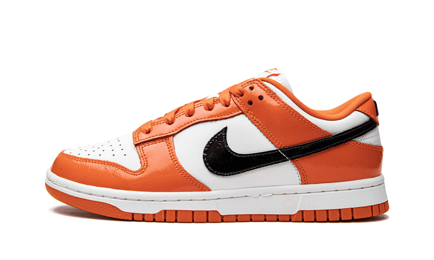 DUNK LO MNS WMNS "Orange / Black Patent Leather" DJ9955 800