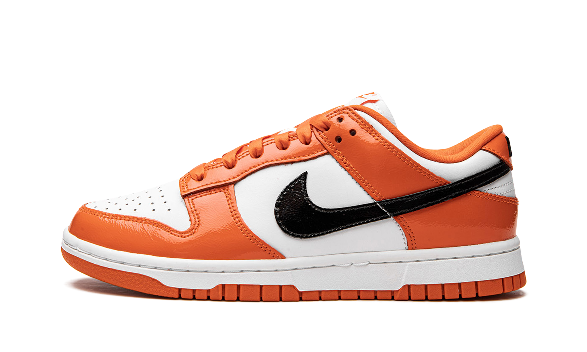 DUNK LO MNS WMNS "Orange / Black Patent Leather" DJ9955 800