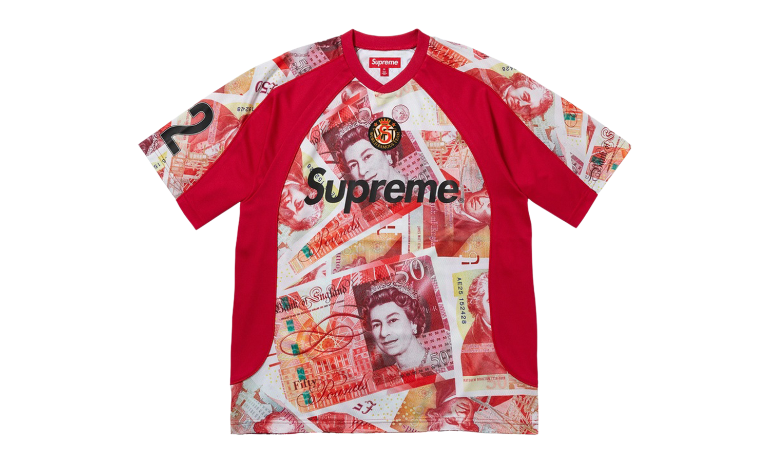 Pounds Soccer Jersey "FW25 - Red" SU27733