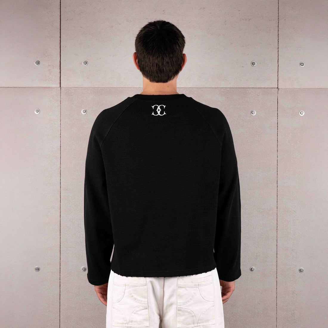 Commons Thermal Long Sleeve Tee Black