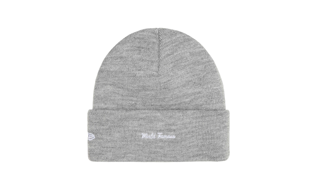 New Era® Box Logo Beanie "FW25 - Heather Grey" SU26711