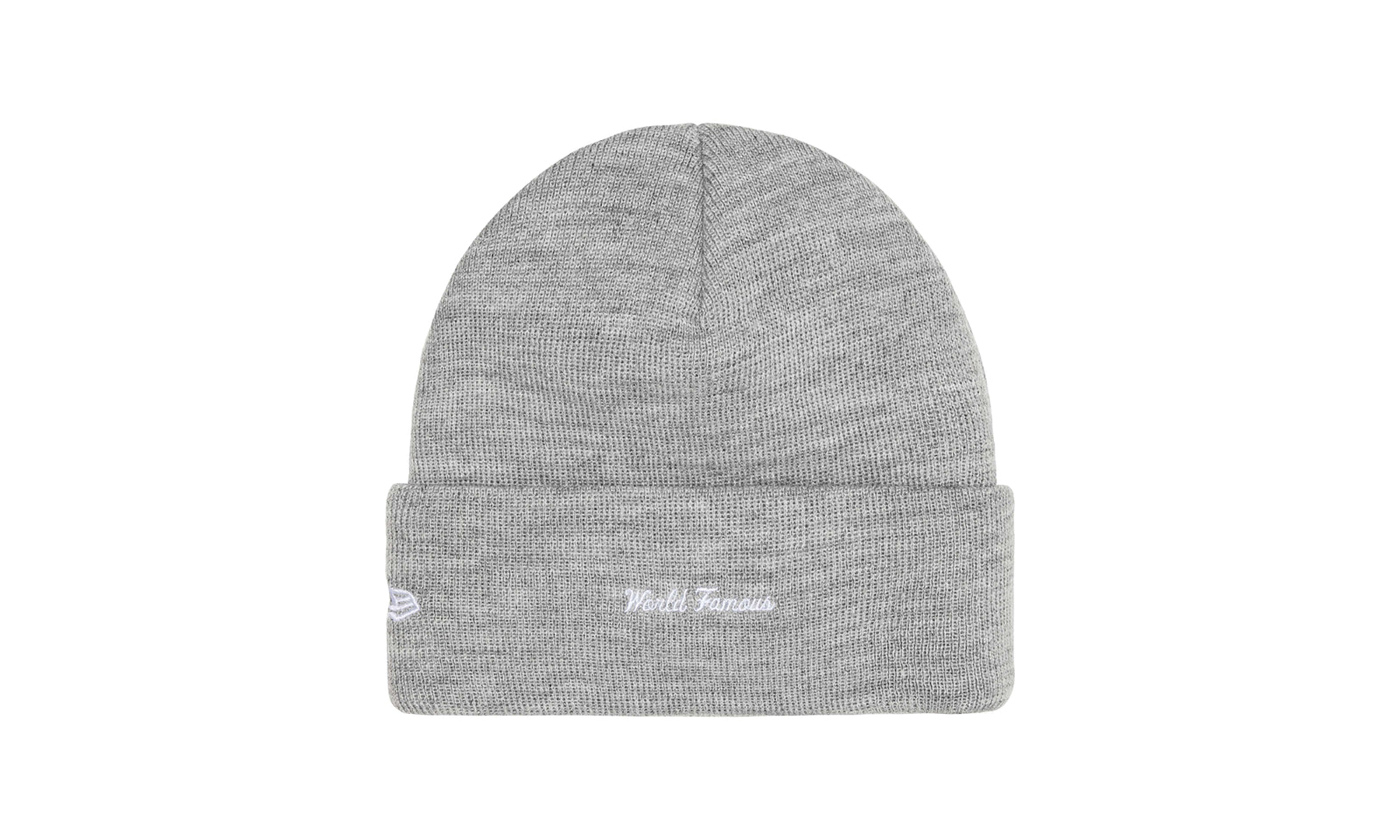 New Era® Box Logo Beanie "FW25 - Heather Grey" SU26711