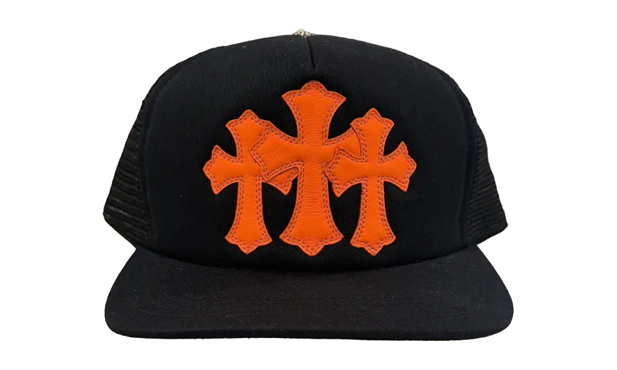 St. Barth Cemetery Trucker Hat "Orange/Black" CHRM1122