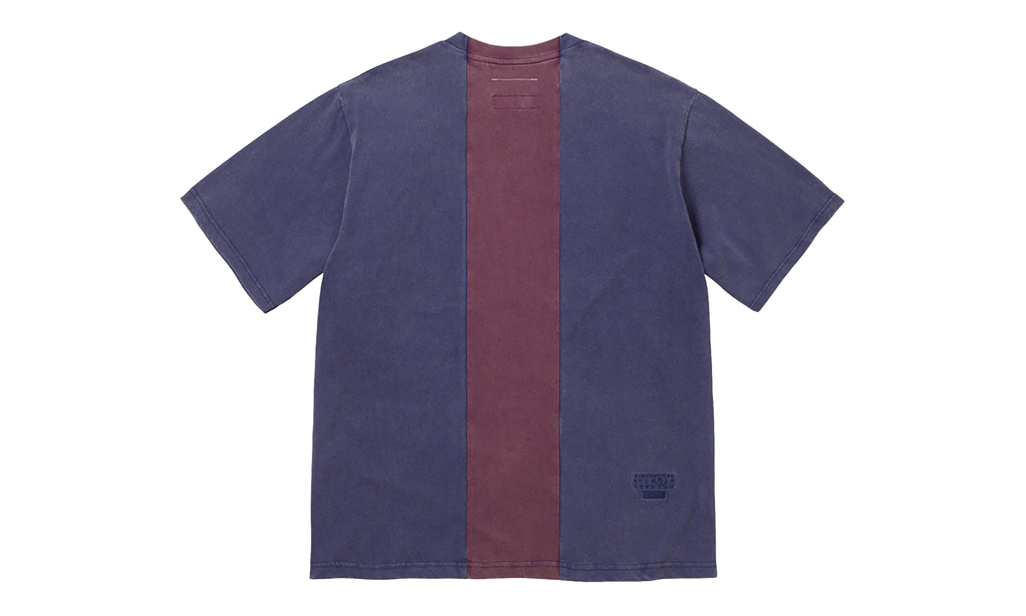 MM6 Maison Margiela Split S/S Top "SS26 - Navy" SU27179