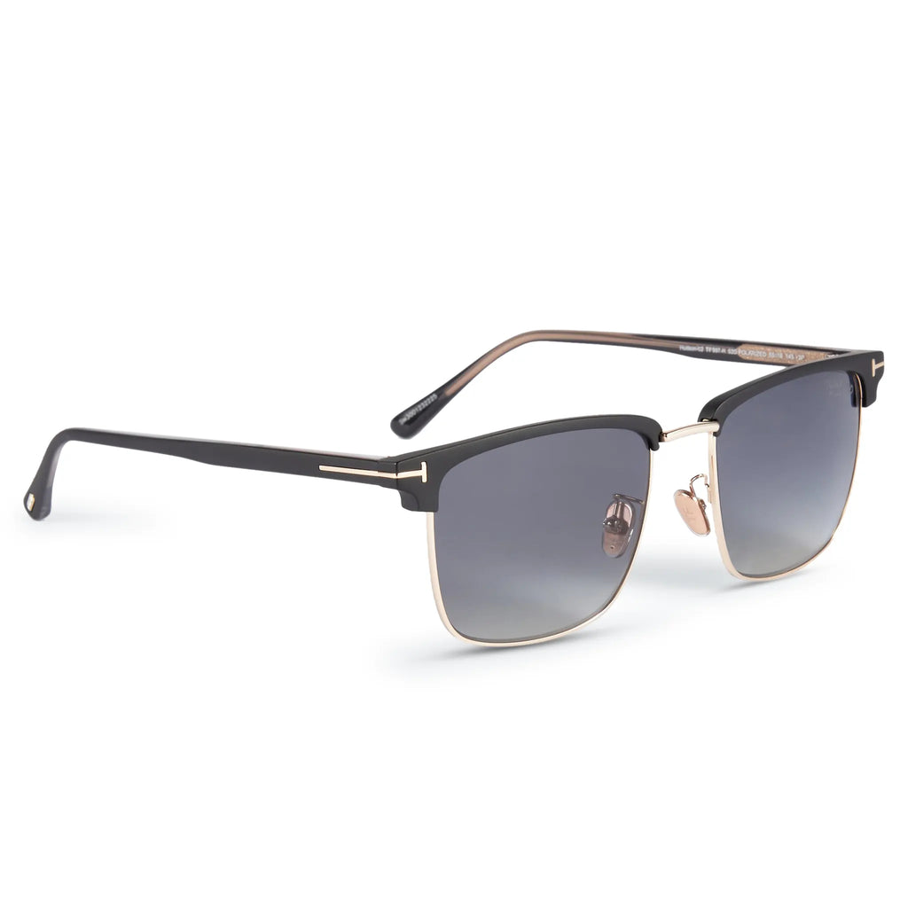 Tom Ford Hudson-02 FT0997-H 02D 55 Black Polarised Sunglasses