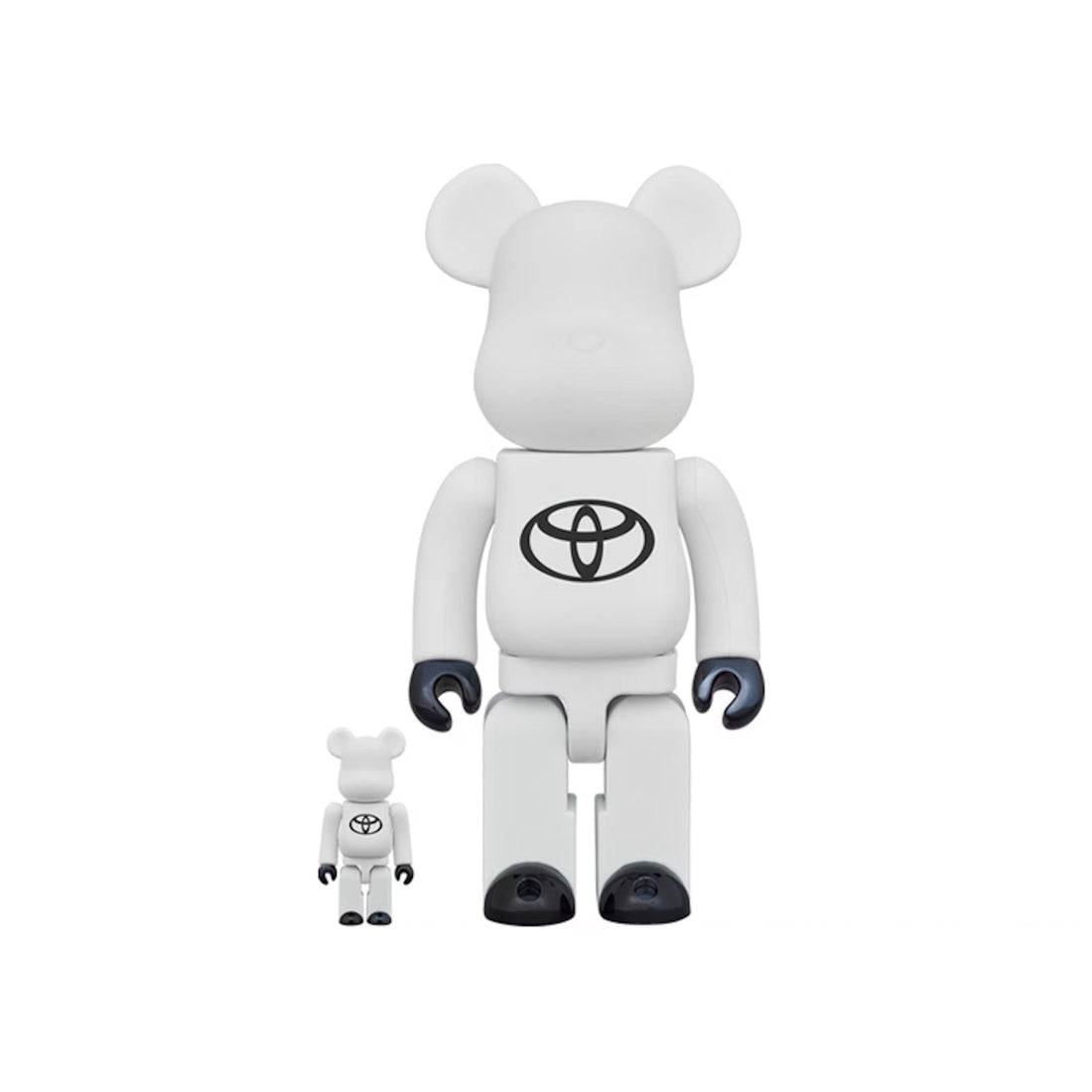 Bearbrick x Toyota (Drive Your Teenage Dreams.) 100% &amp; 400% Set White
