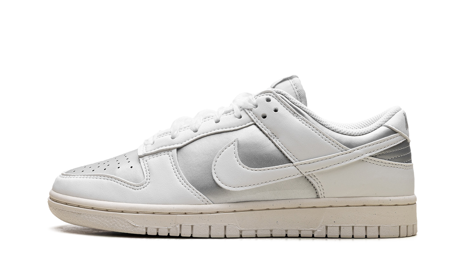 Dunk Low Next Nature WMNS "Sheer Lace Pack - Metallic Platinum" IB7311 001