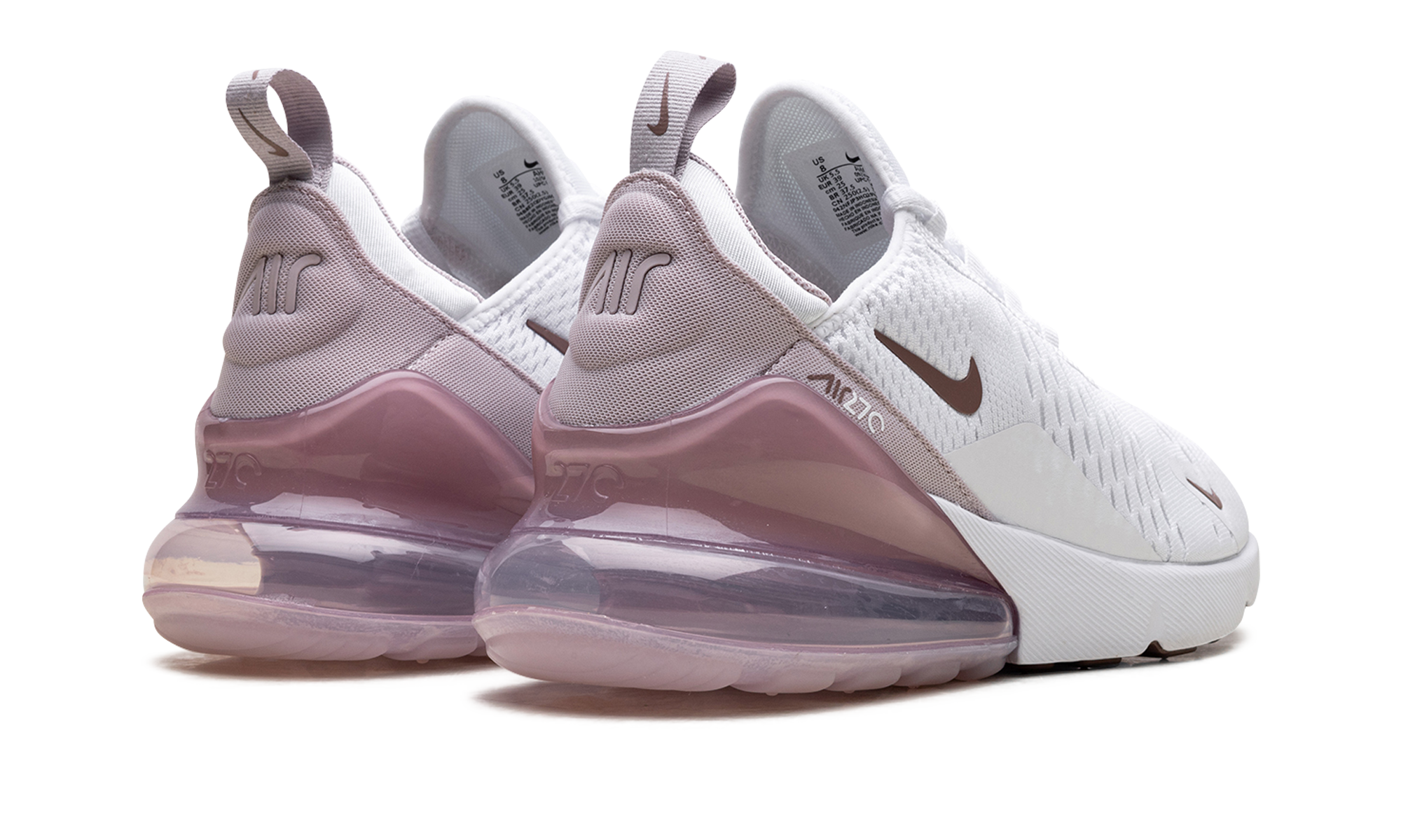 AIR MAX 270 WMNS "White Smokey Mauve Black Platinum Violet" AH6789 120