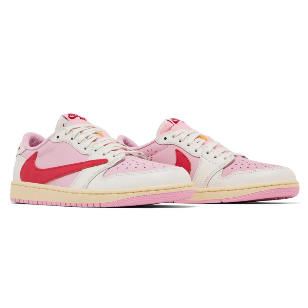 Travis Scott x Air Jordan 1 Low OG Tropical Pink/Shy Pink