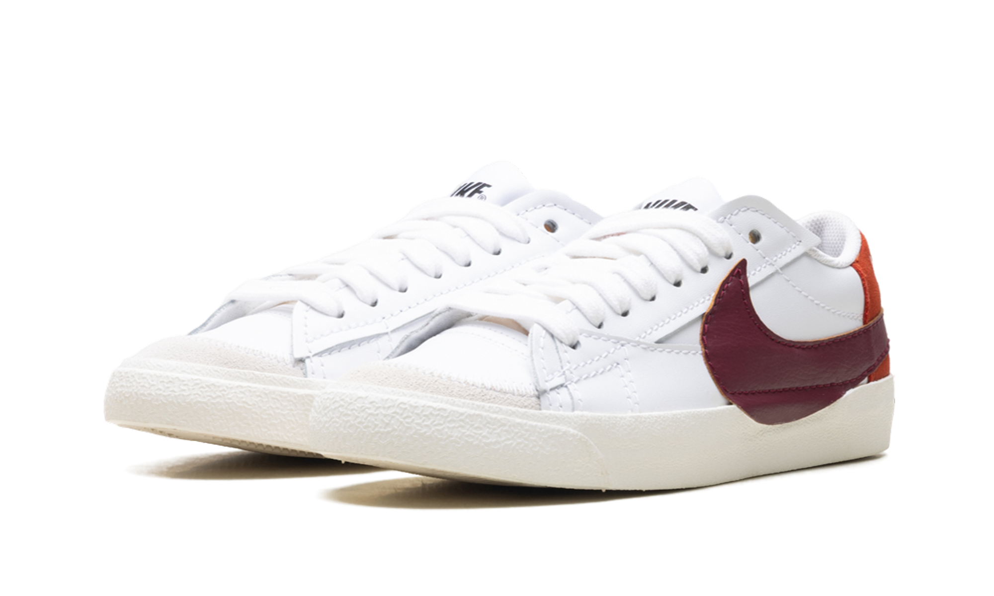 NIKE BLAZER LOW 77 JUMBO WMNS "DARK BEETROOT CINNABAR" DQ1470 104