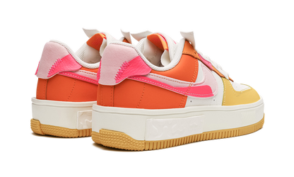 AIR FORCE 1 FONTANKA MNS WMNS "Summit White/Solar Flare/Medium Soft Pink/Hyper Pink" DX2675 100