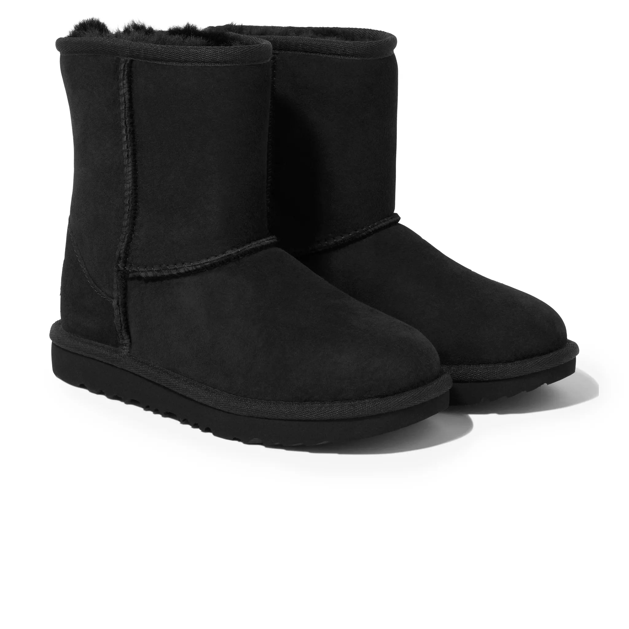 UGG Classic II Sheepskin Kids Black Boots Secondary image
