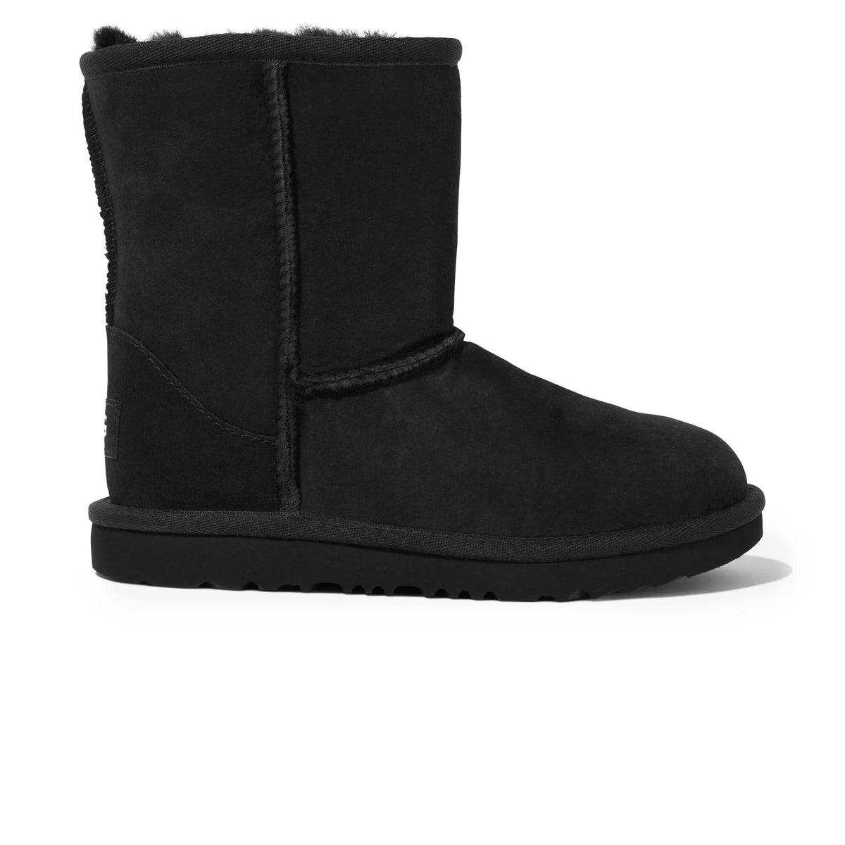 UGG Classic II Sheepskin Kids Black Boots Main image