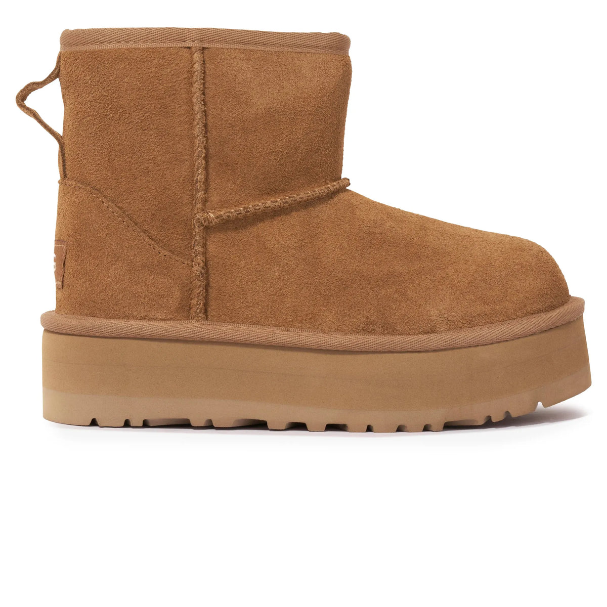 UGG Classic Mini Platform Girls Brown Boots Main image