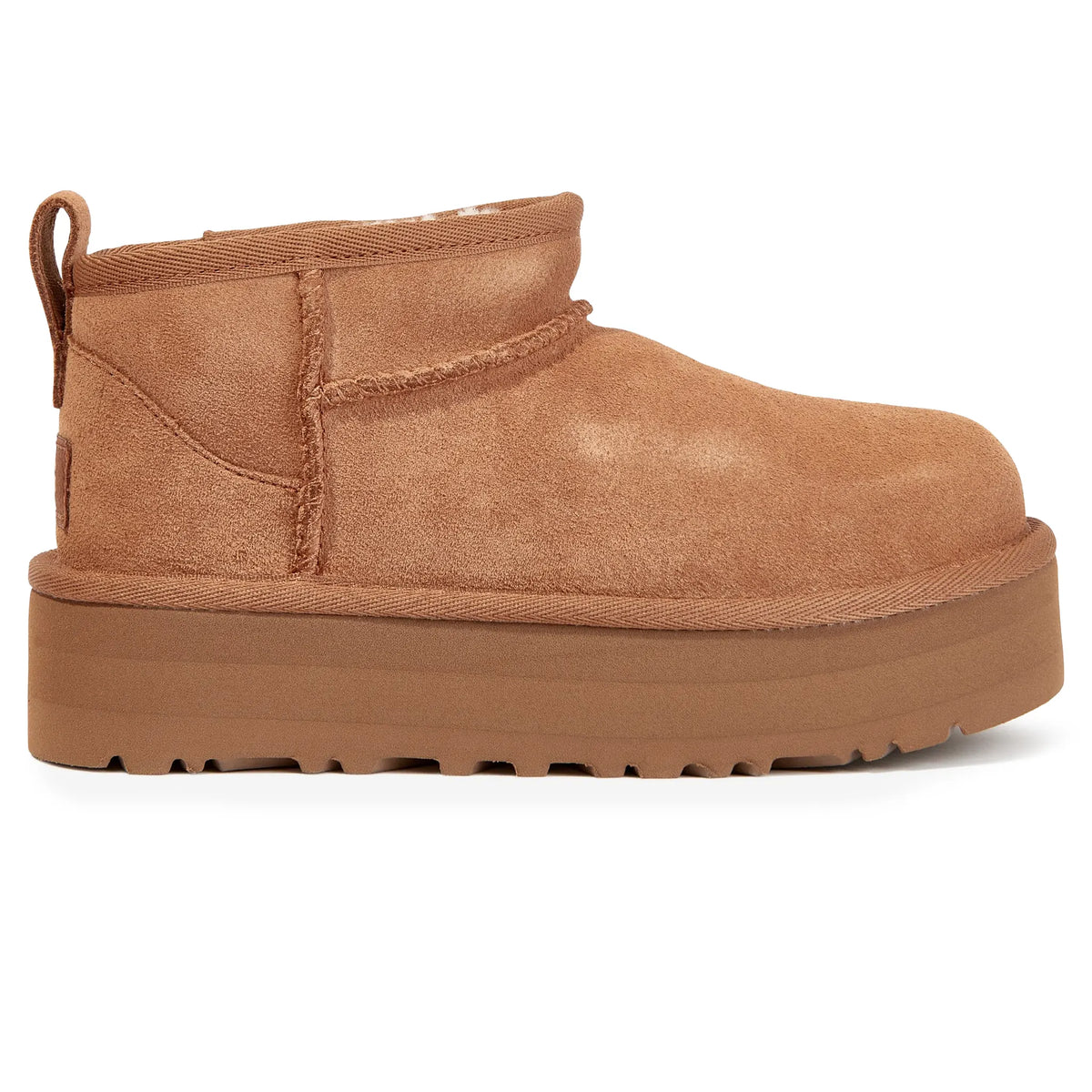 UGG Classic Ultra Mini Platform Girls Brown Boots Main image