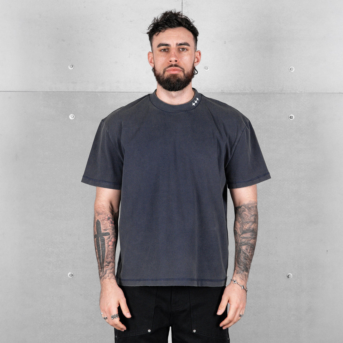 Commons Uniform Tee Washed Navy