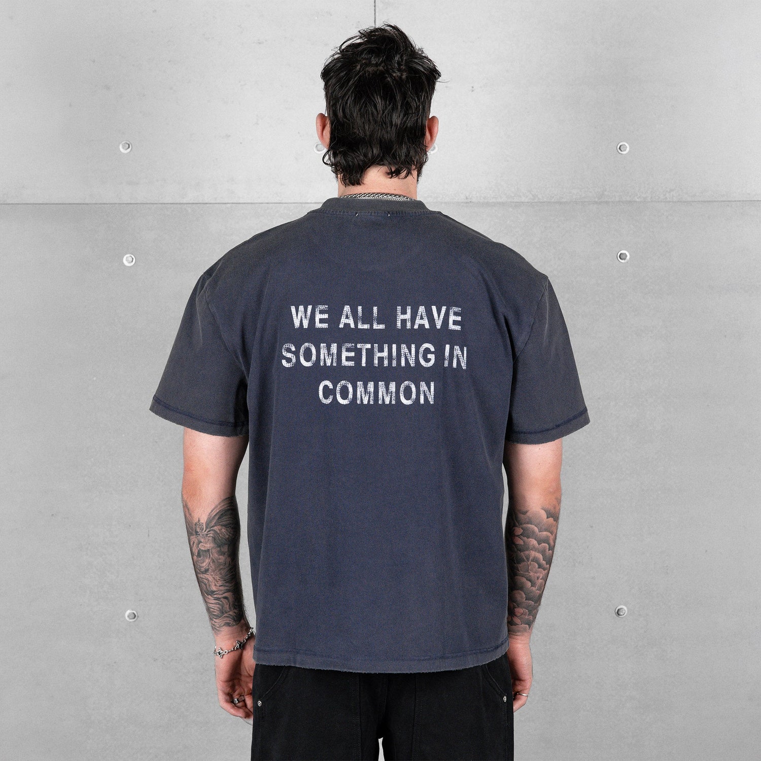Commons Uniform Tee Washed Navy